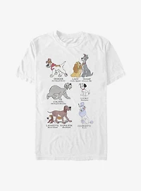 Disney Channel Dog Breeds T-Shirt