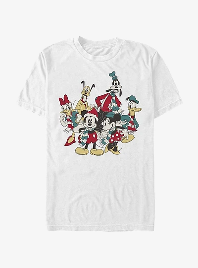Disney Mickey Mouse Holiday Group T-Shirt