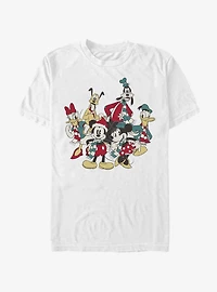 Disney Mickey Mouse Holiday Group T-Shirt