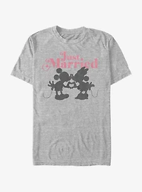 Disney Mickey Mouse Just Married Mice T-Shirt
