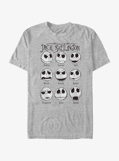 The Nightmare Before Christmas Jack Emotions T-Shirt