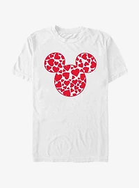 Disney Mickey Mouse Hearts Fill T-Shirt