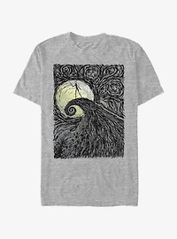 The Nightmare Before Christmas Spiral Hill T-Shirt