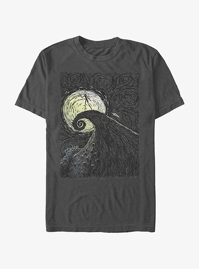 The Nightmare Before Christmas Spiral Hill T-Shirt