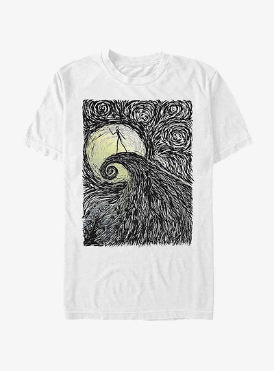 The Nightmare Before Christmas Spiral Hill T-Shirt