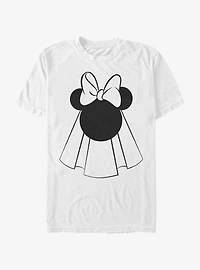 Disney Minnie Mouse Bride Veil T-Shirt