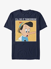 Disney Pinocchio Do It Tomorrow T-Shirt