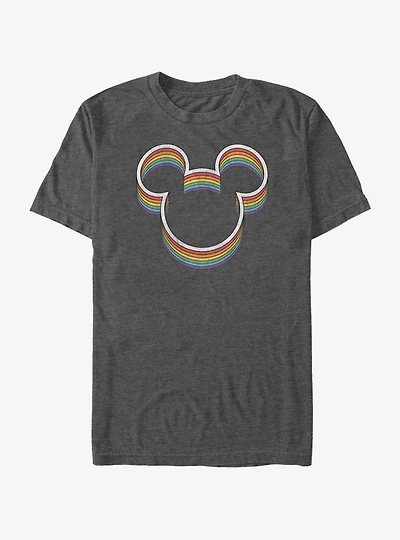 Disney Mickey Mouse Rainbow Ears T-Shirt