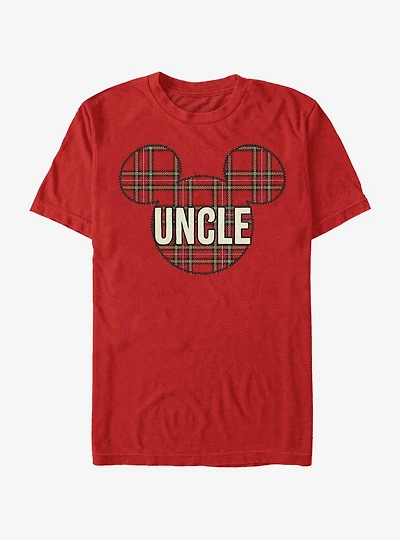 Disney Mickey Mouse Uncle Holiday Patch T-Shirt
