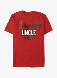 Disney Mickey Mouse Uncle Holiday Patch T-Shirt
