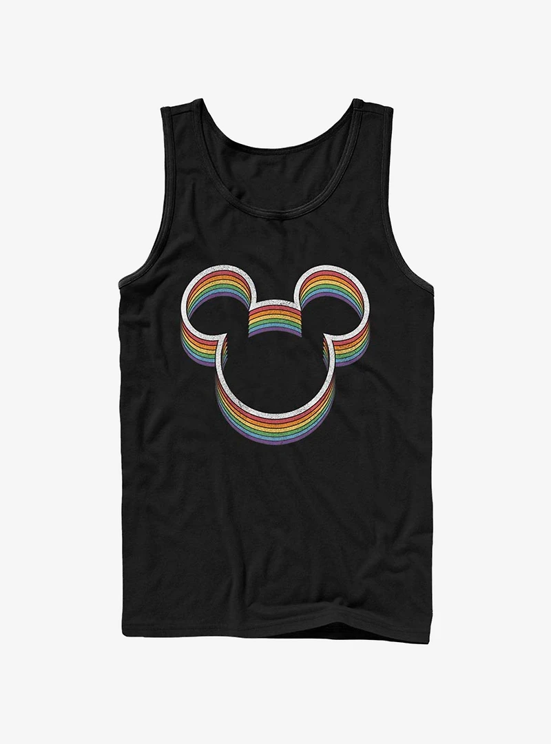 Disney Mickey Mouse Rainbow Ears Tank