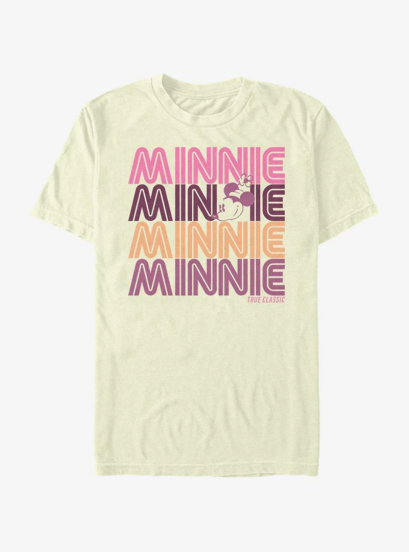 Disney Mickey Mouse Retro Stack Minnie T-Shirt
