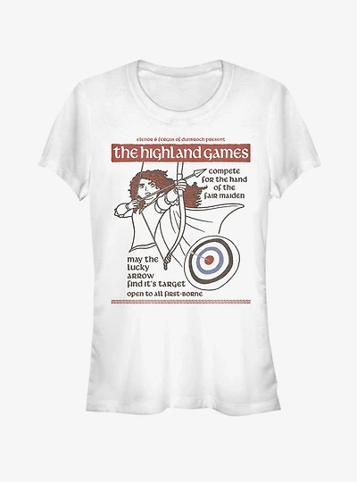 Disney Pixar Brave Highland Games Girls T-Shirt