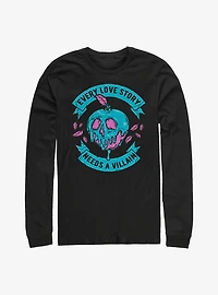 Disney Snow White Love Story Villain Long-Sleeve T-Shirt