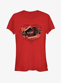 Disney The Lion King Hunting For Valentines Girls T-Shirt