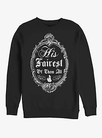 Disney Snow White His Fairest Crew Sweatshirt