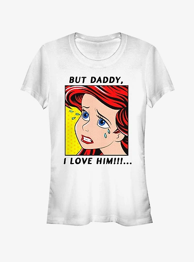 Disney The Little Mermaid Crybaby Ariel Zoom Girls T-Shirt