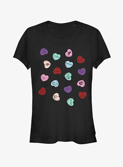 Disney Villains Evil Candy Girls T-Shirt