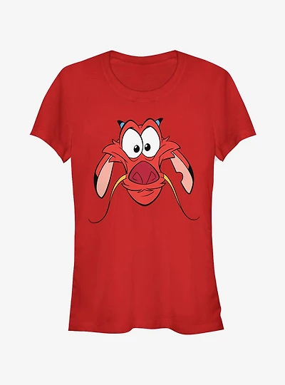 Disney Mulan Big Face Mushu Girls T-Shirt