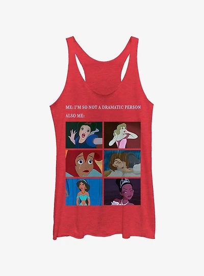 Disney Princess Drama Meme Girls Tank