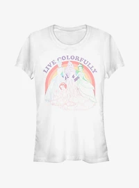 Disney Princess Rainbow Girls T-Shirt