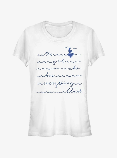 Disney The Little Mermaid Girl Who Girls T-Shirt