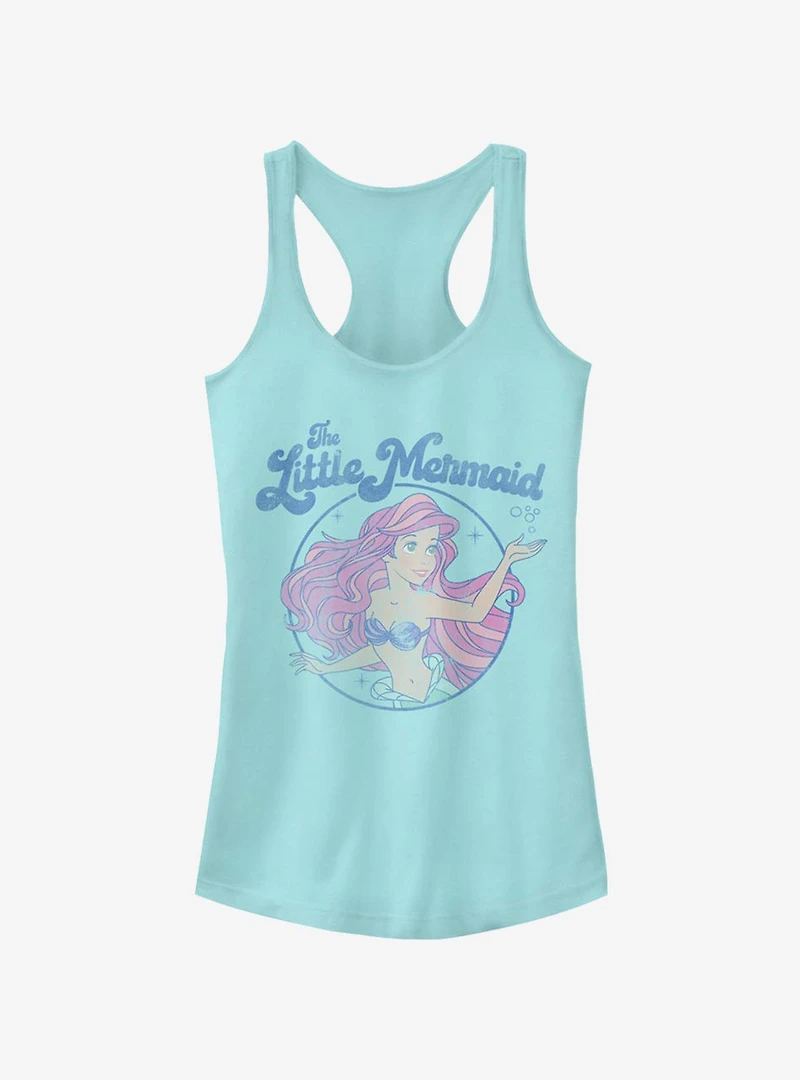 Disney The Little Mermaid Faded Ariel Girls Tank