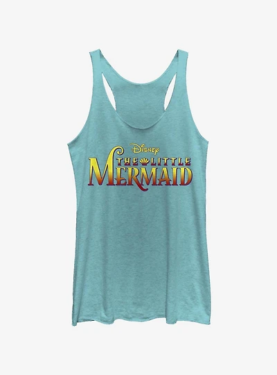 Disney The Little Mermaid Logo Girls Tank