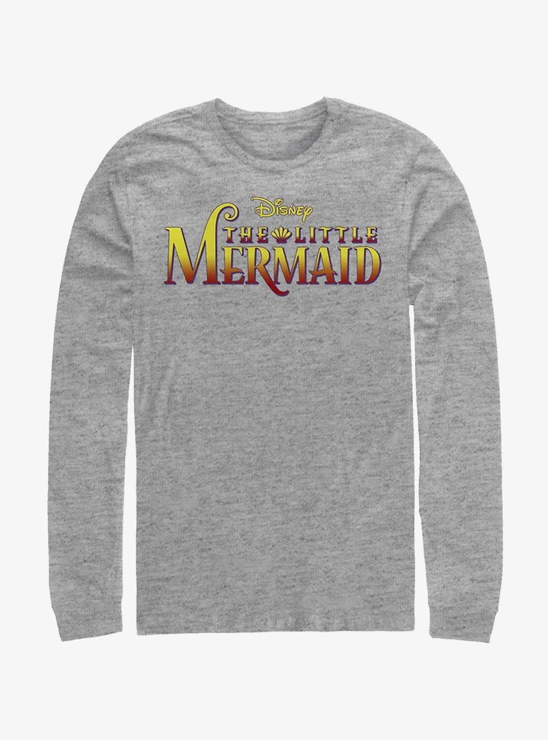 Disney The Little Mermaid Logo Long-Sleeve T-Shirt