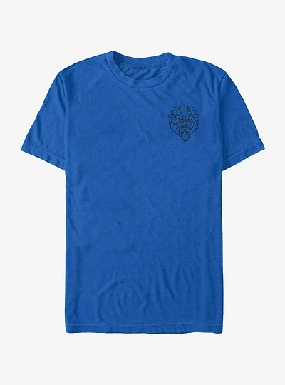 Disney Beauty And The Beast Line T-Shirt