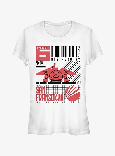 Disney Big Hero 6 San Fransokyo Pride Girls T-Shirt