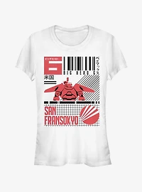 Disney Big Hero 6 San Fransokyo Pride Girls T-Shirt