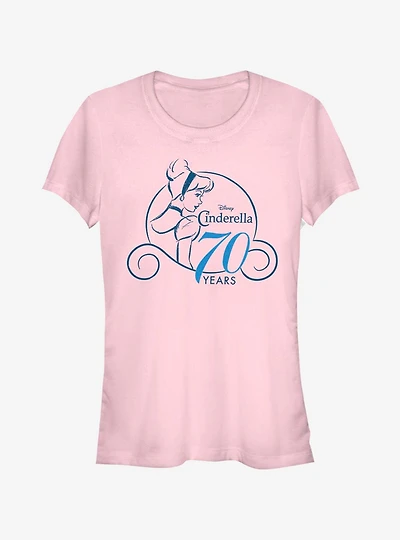 Disney Cinderella Simple Anniversary Girls T-Shirt