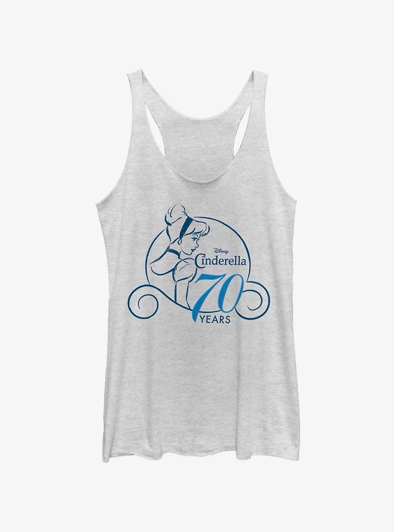 Disney Cinderella Simple Anniversary Girls Tank