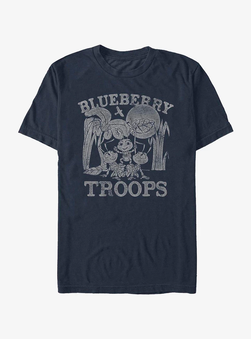 Disney Pixar A Bug's Life Blueberry Troops T-Shirt