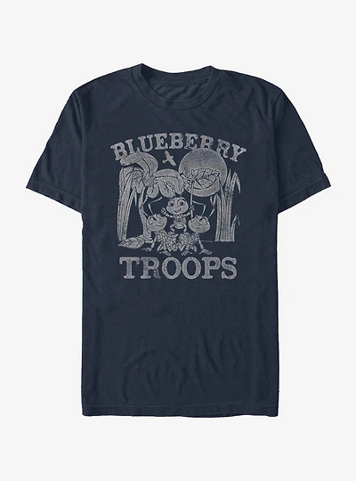 Disney Pixar A Bug's Life Blueberry Troops T-Shirt