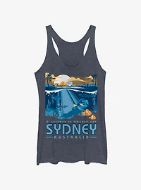 Disney Pixar Finding Nemo Wallaby Way Sydney Girls Tank