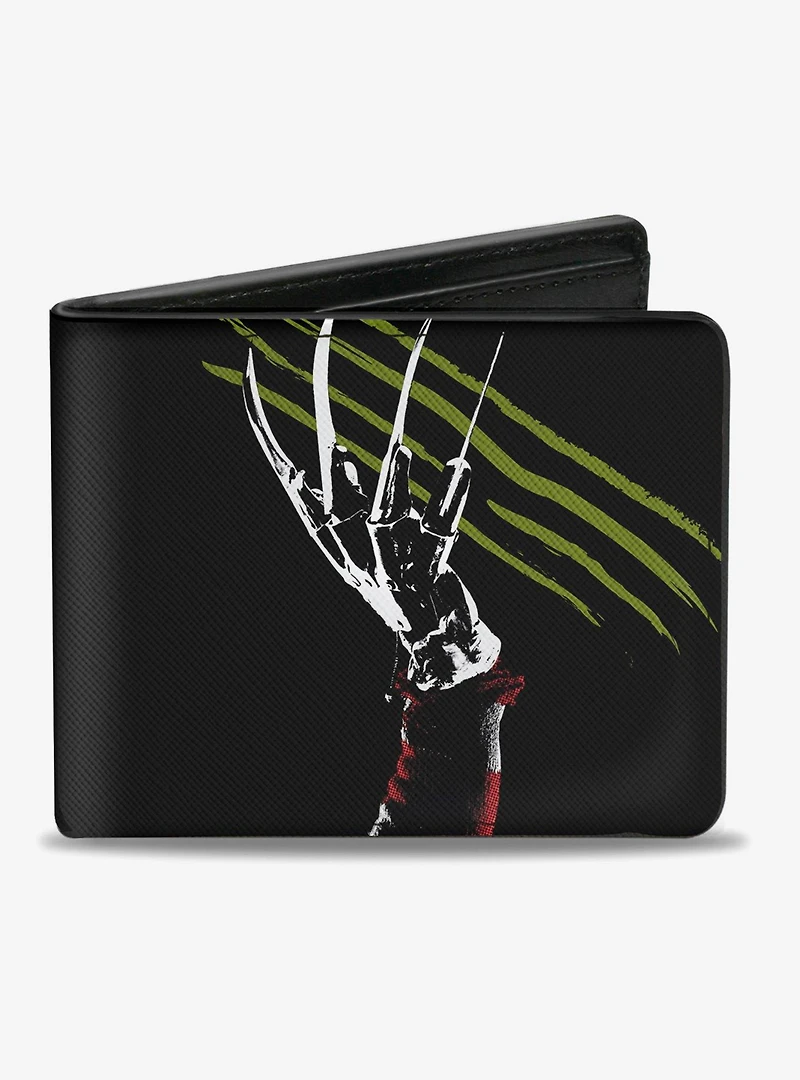 A Nightmare on Elm Street Freddy Slash Bifold Wallet