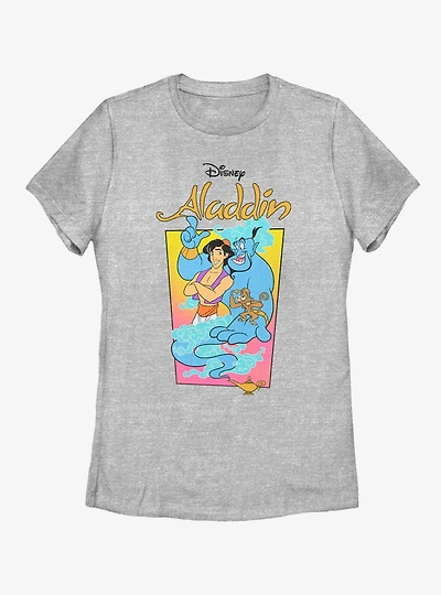 Disney Aladdin Neon Vaper Womens T-Shirt