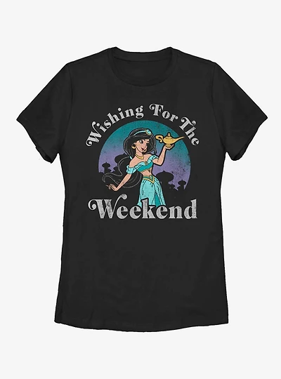 Disney Aladdin Weekend Wish Womens T-Shirt