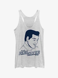 Disney Cinderella Prince Charming Costume Womens Tank Top