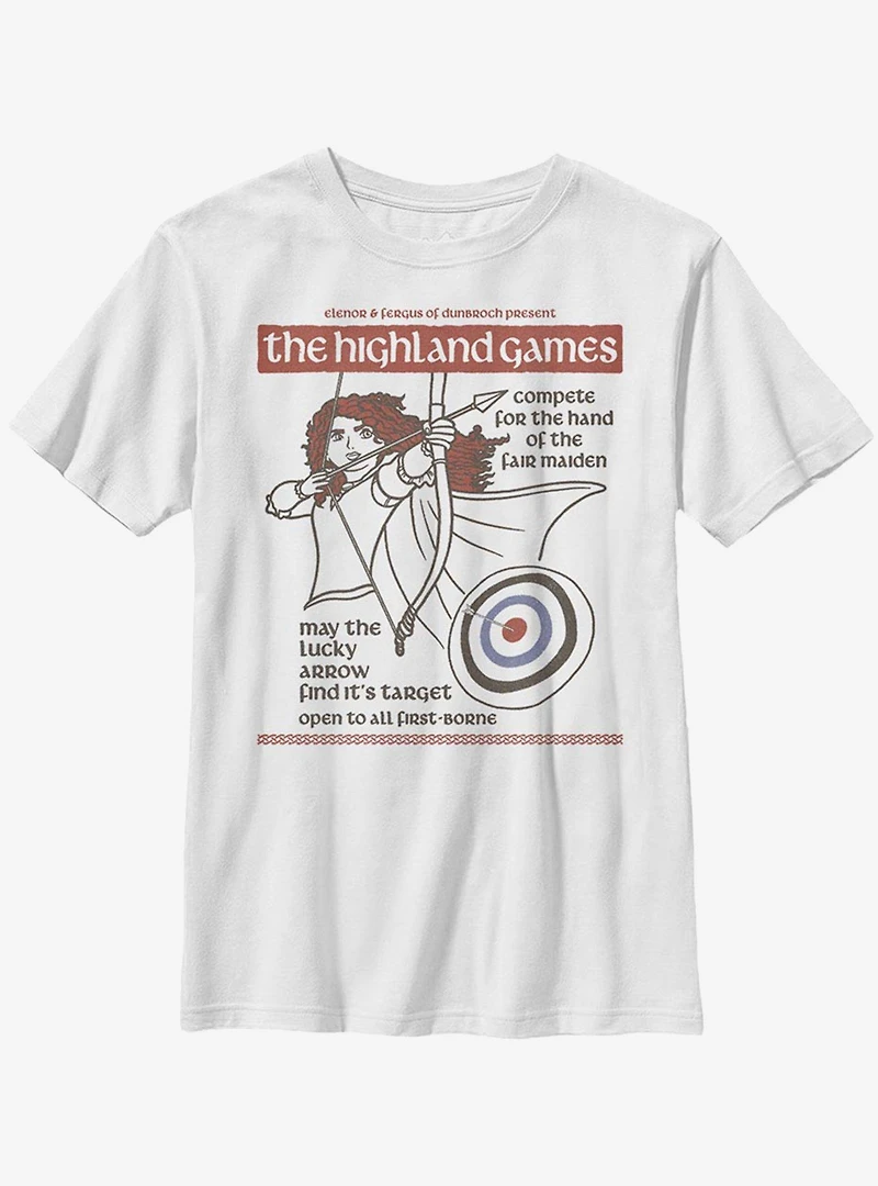 Disney Pixar Brave Highland Games Youth T-Shirt