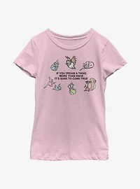 Disney Sleeping Beauty Dream It Youth Girls T-Shirt