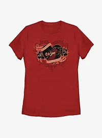 Disney The Lion King Hunting For Valentines Womens T-Shirt