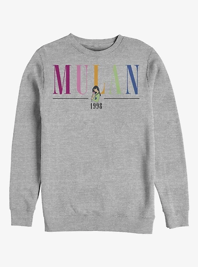 Disney Mulan Title Sweatshirt