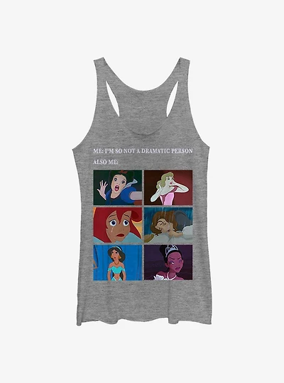 Disney Princesses Princess Drama Meme Womens Tank Top
