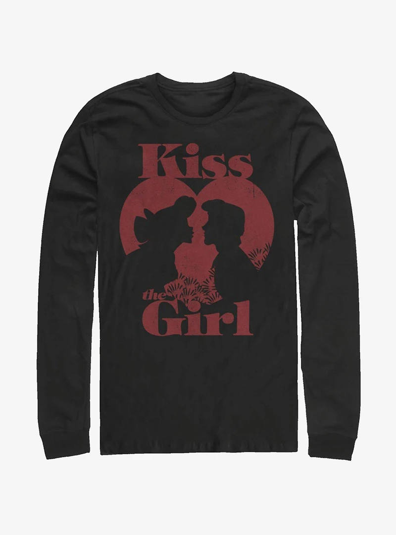 Disney The Little Mermaid Kiss Girl Long-Sleeve T-Shirt