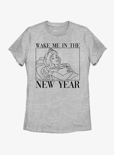 Disney Sleeping Beauty New Year Sleep Womens T-Shirt