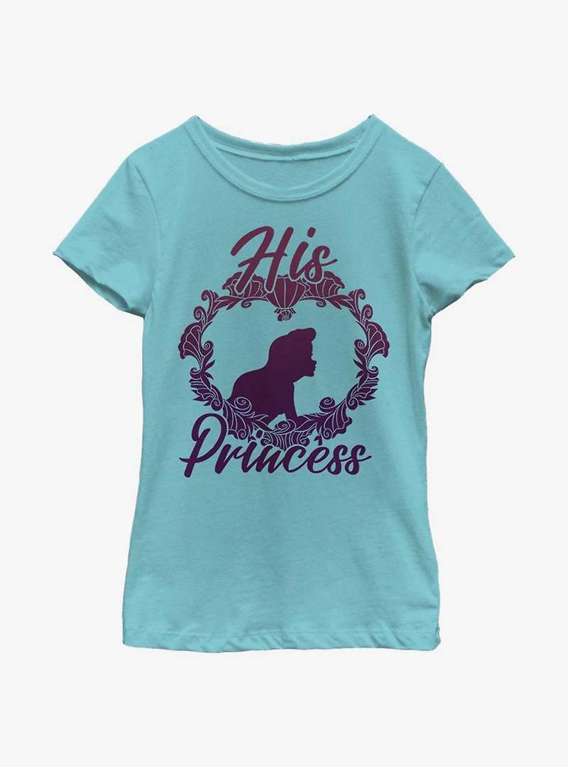 Disney The Little Mermaid His Princess Youth Girls T-Shirt