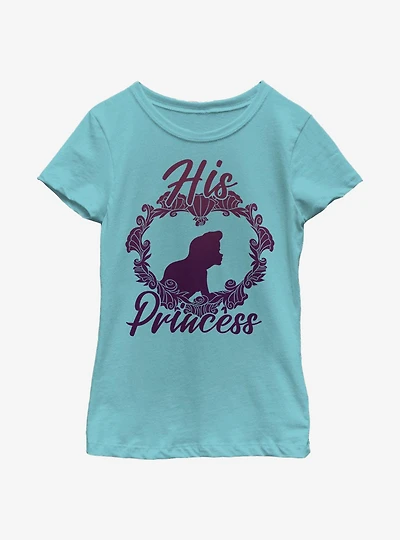 Disney The Little Mermaid His Princess Youth Girls T-Shirt